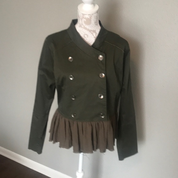NWT Mystree army green jacket - Picture 1 of 5